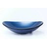 Cuba de Vidro para Banheiros e Lavabos - Oval - Azul Escuro - 1