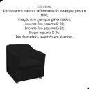 Ver imagem 2 de Kit 02 Poltrona Decorativa Tilla Suede com Pés Cromados