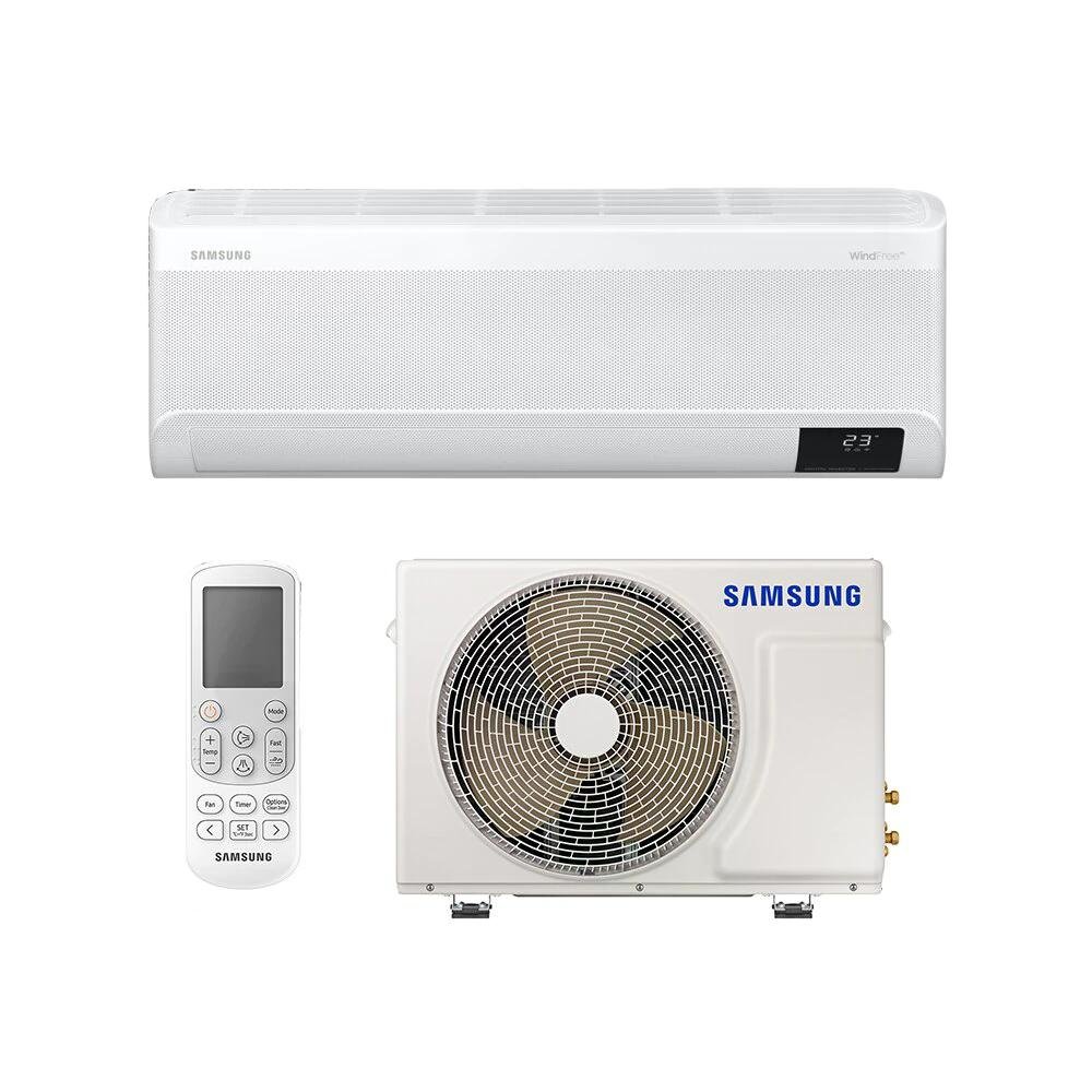 Ar Condicionado Split 18000 BTUs High Wall Inverter Samsung Wind Free Connect Quente e Frio