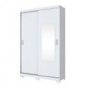 Ver imagem 4 de Guarda-Roupa Solteiro com Espelho 2 Portas de Correr Dakota Henn Flex Color