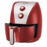 Fritadeira Britânia Air Fry Inox Vermelha 127V - 3