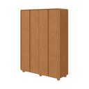 Ver imagem 2 de Guarda-Roupa Solteiro 4 Portas Bellagio Amendoa Clean