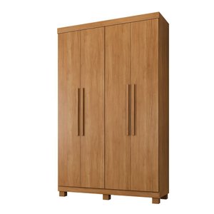 Guarda Roupa Milão 4 Portas 3 Gavetas 5 Prateleiras - Benetil