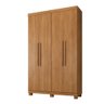 Guarda Roupa Milão 4 Portas 3 Gavetas 5 Prateleiras - Benetil - 1
