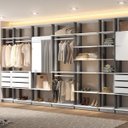 Ver imagem 2 de Módulo Closet 3 Gavetas e Cabideiro Clothes 410 