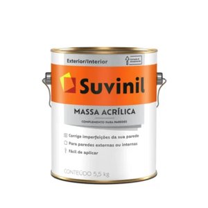 Massa Acrílica 3,6l / 5,5kg Suvinil