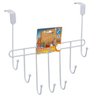 Cabide de Porta 7 Ganchos Branco - Arthi - 3