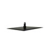 Ducha Chuveiro Inox 304 30x30 Cm Preto Fosco com Niple de Teto - 2