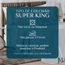 Ver imagem 7 de Cobreleito King Size 100% Algodão Lisboa 03 Pçs Super Elegante Charm:cinza