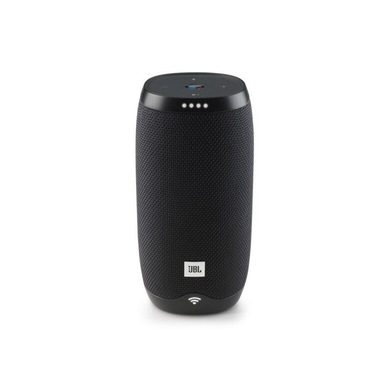 Caixa de Som Portátil Jbl Link 10 Wi-Fi Bluetooth e Google Assistant Integrado - Preto