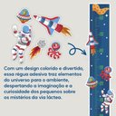 Ver imagem 3 de Adesivo Parede Régua Crescimento Astronauta Foguete