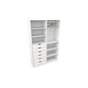 Ver imagem 4 de Armário Arara Gaveta Verônica M8 (quarto Sapato)