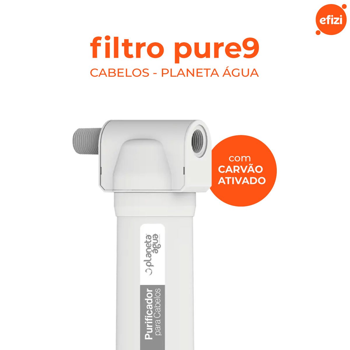 Filtro Purificador Pure9 Cabelos Reduz Cloro Planeta Água - 2