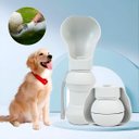 Ver imagem 4 de Bebedouro Pet Dobrável Silicone com Calça Branco 300ml