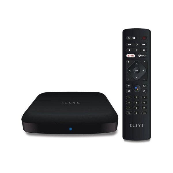 Streaming Box Android TV 4K Elsys - 1