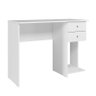 Mesa Escrivaninha 4115 2 Gavetas Branco - Qmovi - 1