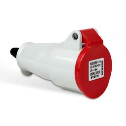 Acoplamento Newkon 2p+t 32a 380/440v Steck - 2 Acoplamento Newkon 2p+t 32a 380/440v Steck - 2