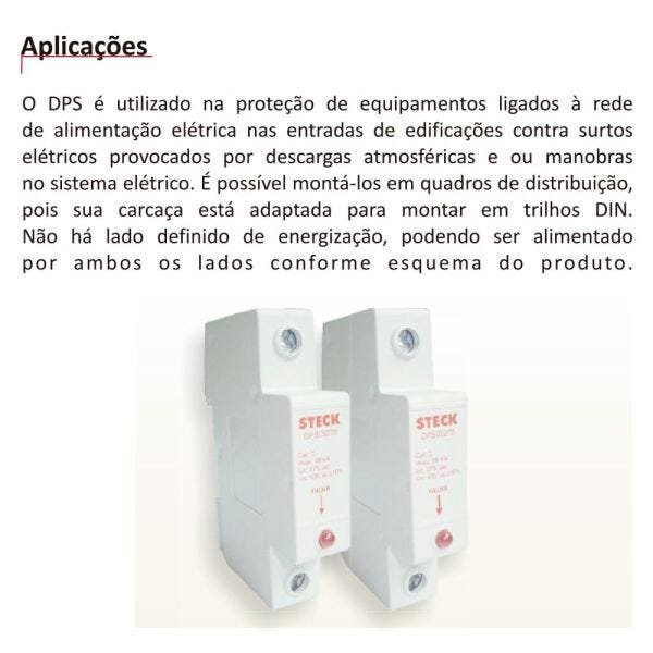 Protetor de Surto Steckeletronic 15 Ka Steck - 3