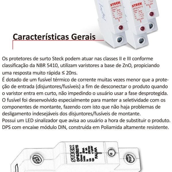 Protetor de Surto Steckeletronic 15 Ka Steck - 4