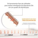 Ver imagem 3 de Barra Monopolar 80a 440v 1x57p Din Steck