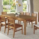 Ver imagem 2 de Mesa em Madeira Maciça Retangular Angra 160x90cm Casa e Jardim Móveis