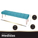 Ver imagem 5 de Recamier Estofada Casal King Size Luxo Veludo