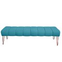 Ver imagem 3 de Recamier Estofada Casal King Size Luxo Veludo
