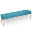 Ver imagem 1 de Recamier Estofada Casal King Size Luxo Veludo