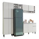Ver imagem 1 de Coz. Modulada Completa Vanessa 230cm C/ Armário Aér. Ajl Mvs