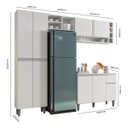 Ver imagem 5 de Coz. Modulada Completa Vanessa 230cm C/ Armário Aér. Ajl Mvs