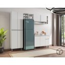Ver imagem 2 de Coz. Modulada Completa Vanessa 230cm C/ Armário Aér. Ajl Mvs