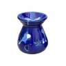 Aromatizador Recho Cerâmica Azul Vela Aromaterapia Estrela - 1