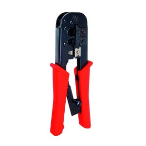 Alicate para crimpar SC568R RJ-45 RJ-12 RJ-11 com Catrac Genérico