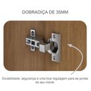 Ver imagem 4 de Guarda Roupa Casal Livorno 6 Portas 8 Gavetas Cumaru 23 – Novo Horizonte