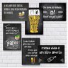 Kit Com 6 Placas em MDF - Frases de Boteco - R+ Adesivos - 1