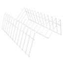 Ver imagem 5 de Organizador de Armário Suporte de Prato Vertical Branco Arm