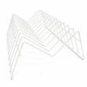 Ver imagem 6 de Organizador de Armário Suporte de Prato Vertical Branco Arm