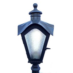 Poste de Ferro Colonial Linha Sinhá 170cm Preto - 2