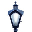 Ver imagem 2 de Poste de Ferro Colonial Linha Sinhá 170cm Preto