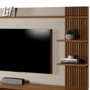 Ver imagem 4 de Painel para Tv até 65 Polegadas Ripado Araruna Linea Brasil Freijó/off White