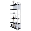 Ver imagem 3 de Estante 06 Prateleiras c/Fundo Yon 80cm Est.Branca