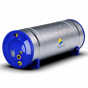 Boiler/reservatório para Aquecedor Solar 400 Litros Aço Inox 304 Alta Pressão