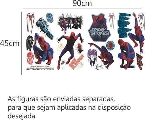 Adesivo Decorativo Homem Aranha 599 R+ Adesivos - 2