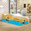 Ver imagem 1 de Mini Cama Like Pirata Tubarão Infantil Com Colchão