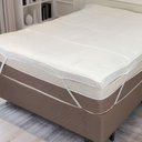 Ver imagem 4 de Pillow Top Queen Dupla Face 200 Fios 6cm 158x200cm Branco