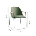 Ver imagem 3 de Cadeira Duna para Sala de Jantar