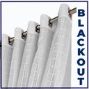 Ver imagem 6 de cortina blackout Miami corta luz d 6,00 x 2,90 ilhios branco