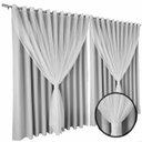 Ver imagem 3 de cortina blackout Miami corta luz d 6,00 x 2,90 ilhios branco