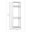 Ver imagem 4 de Módulo Closet com Cabideiros Clothes 