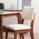 Ver imagem 6 de Conjunto de 2 Cadeiras de Madeira Maciça New Ella - Linho Off White